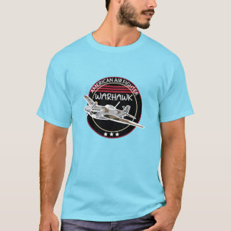 WW2 P-40 Warhawk-flygplan T Shirt