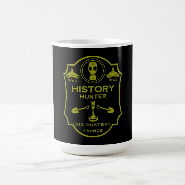 WW2 skyttegrav battlefield metalldetektering klubb Kaffemugg (Center)
