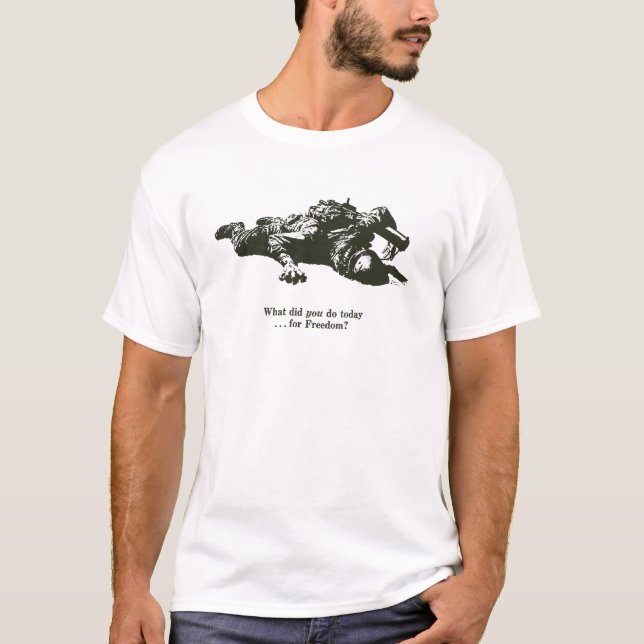 WW2 Soldier T Shirt (Framsida)
