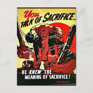 WW2-uppoffring Vykort