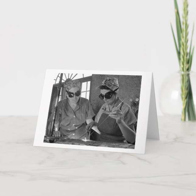 WW2 Women Welders, 1942 Kort (Framsida)