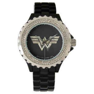 WW84 Golden Woman-Logotyp Armbandsur