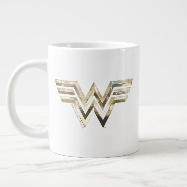 WW84 | Golden  Woman-Logotyp Jumbo Mugg (Vänster)