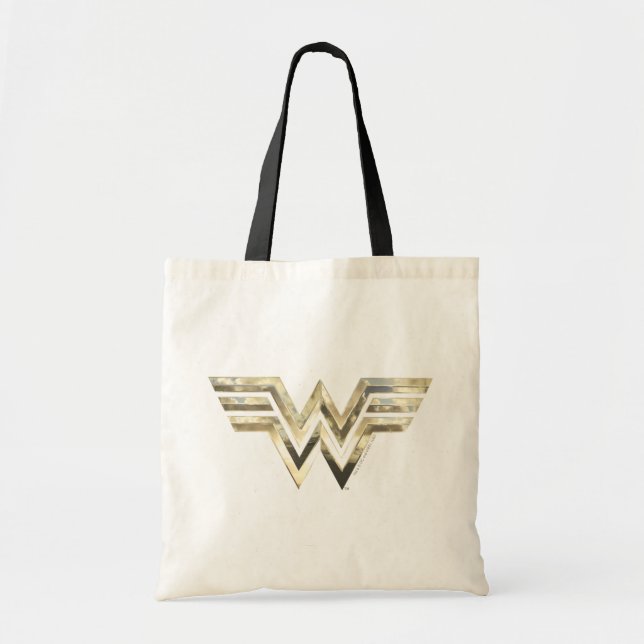 WW84 | Golden  Woman-Logotyp Tygkasse (Framsidan)
