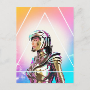 WW84 kvinnoforum Golden Armor Porträtt Inbjudan Vykort