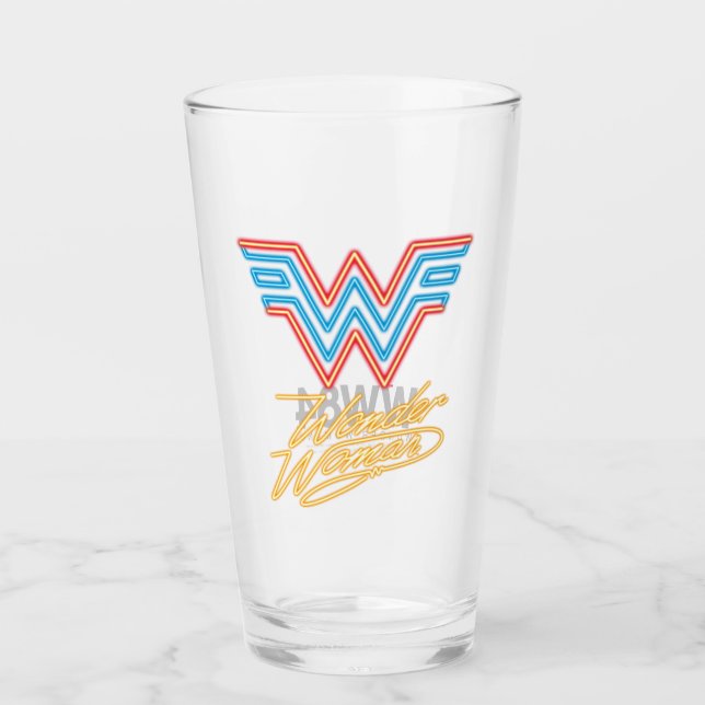 WW84 |  Logotyp för kvinnligt nyljus Glaskopp (Framsida)
