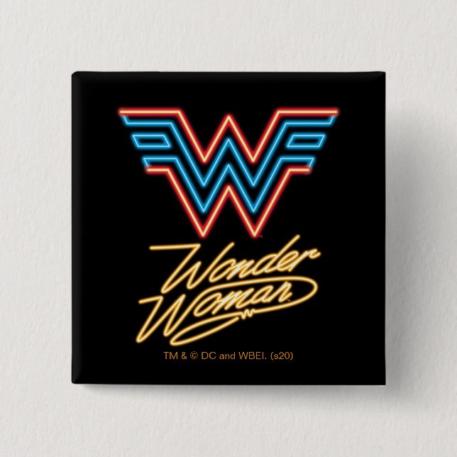 WW84 |  Logotyp för kvinnligt nyljus Knapp (Framsida)