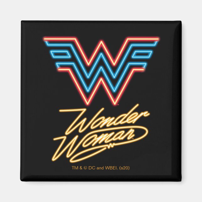 WW84 |  Logotyp för kvinnligt nyljus Magnet (Framsidan)