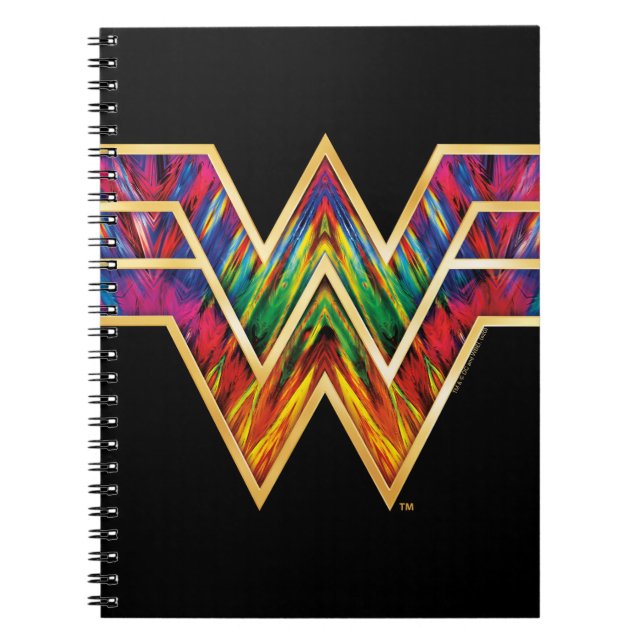 WW84 |  Logotyp för kvinnor i Kaleidoskop Anteckningsbok (Framsidan)