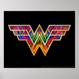 WW84    Logotyp för kvinnor i Kaleidoskop Poster