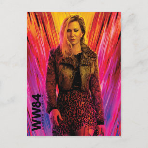 WW84 Röd Rosa Barbara Ann Minerva Kaleidoscope Inbjudan Vykort