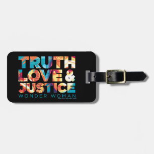 WW84 Sanningen Kärlek & Justice Woman Cutout Bagagebricka