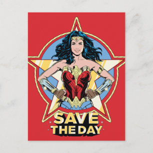 WW84   Spara Dagen  Kemi Retro Tecknad Art Inbjudan Vykort