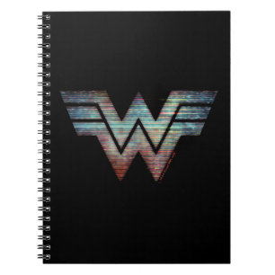 WW84 statisk Logotyp för kvinnlig TV Anteckningsbok