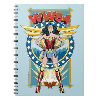 WW84 |  tecken för kvinnligt tecken för Retro-Teck Anteckningsbok