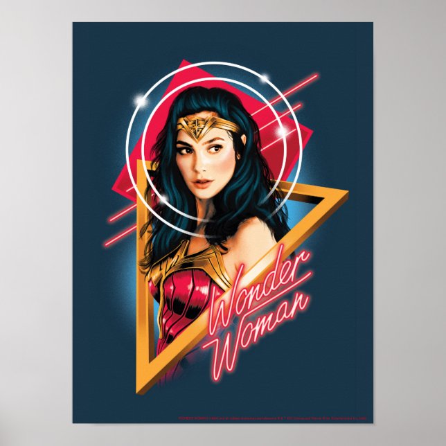 WW84 | Teckenbricka för  kvinnligt återcirkulation Poster (Framsidan)