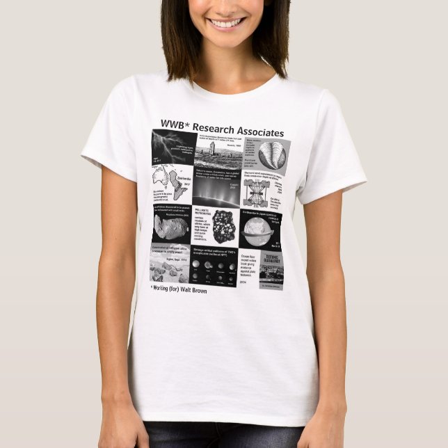 WWB Research Associates T-shirt dam (Framsida)