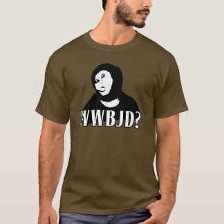 WWBJD? - Skulle vad beasten som Jesus gör? Tee Shirt