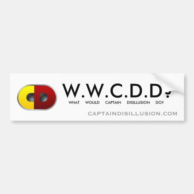 WWCDD? Bildekal (Framsidan)