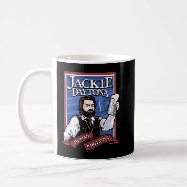 Wwdits T-ShirtJackie Daytona - Regular Human Barte Kaffemugg (Vänster)