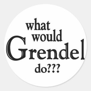 WWGD - Grendel Runt Klistermärke