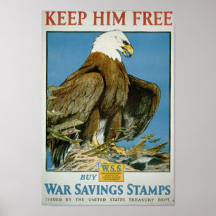 WWI-Behålla utan honom Poster