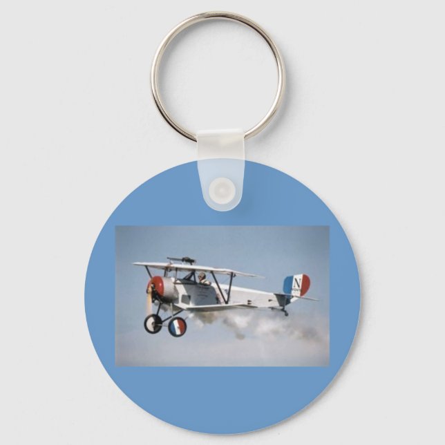 WWI-flygplan Nyckelring (Framsida)