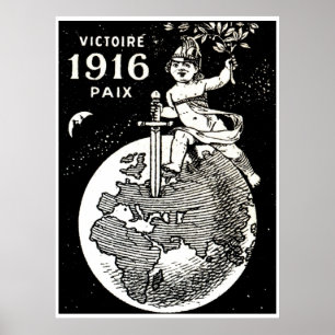 WWI-franskseger Poster