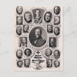 WWI German Command Vykort