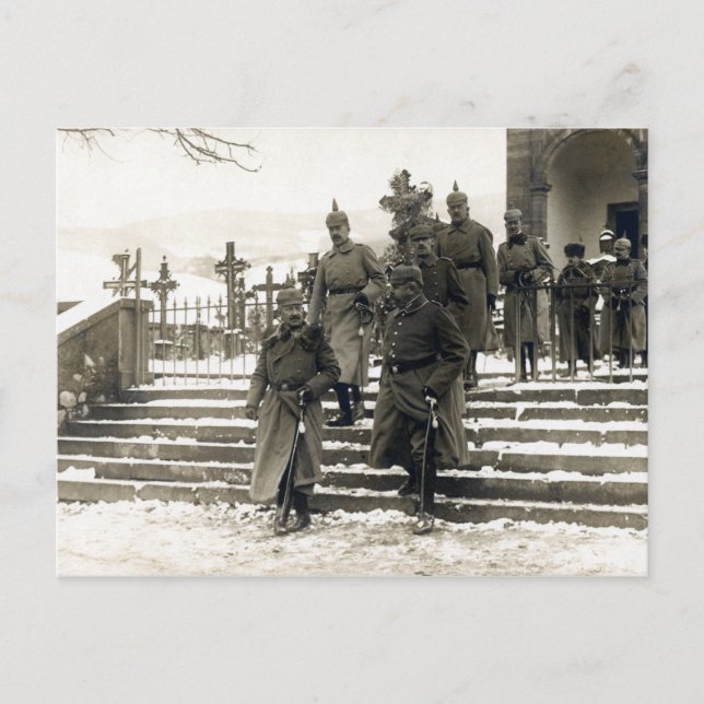 WWI German High Command Vykort (Framsida)