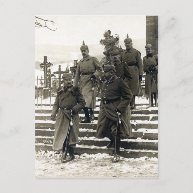 WWI German High Command Vykort (Framsida)