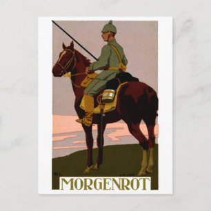 WWI German Uhlan Vykort