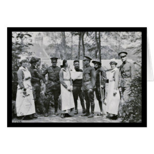 WWI Nurses och Läkare Hälsningskort