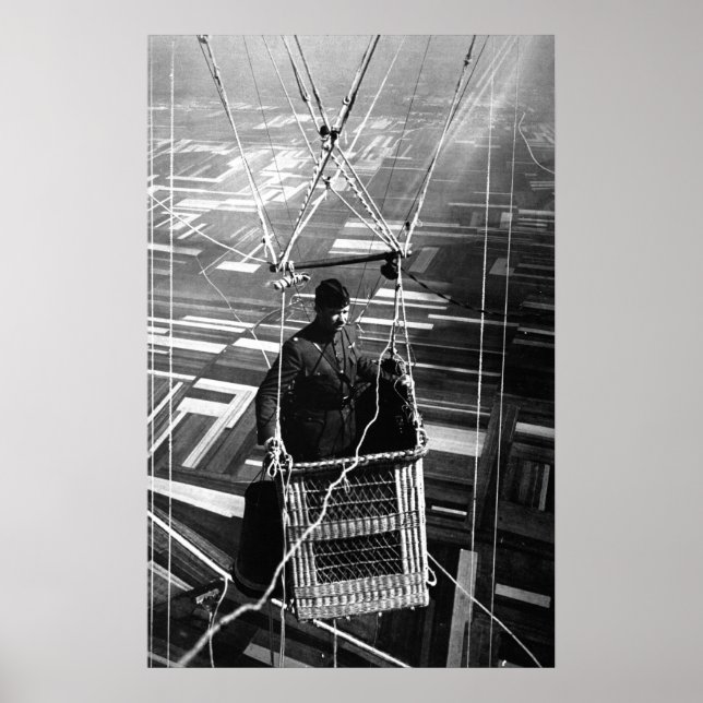 WWI-observationsballong Poster (Framsidan)