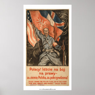 WWI-Poster på polska Poster