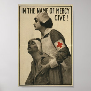WWI-Röda kor Poster