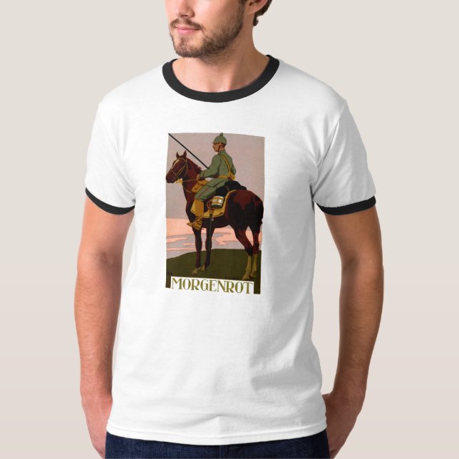 WWI-tysk Uhlan T-shirt (Framsida)