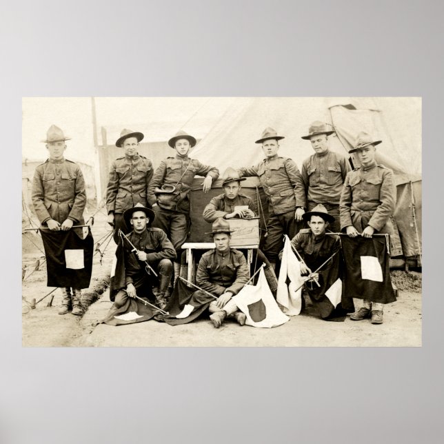 WWI US Signal Corps Poster (Framsidan)