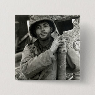 WWII American Soldier in Hurtgen Forest Knapp