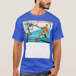 WWII Americas Playboy FDR T Shirt