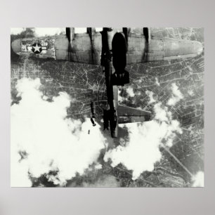 WWII B-17 Eget brandtillbud nr 2 Poster