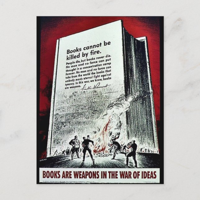 Wwii bokar vykort (Framsida)