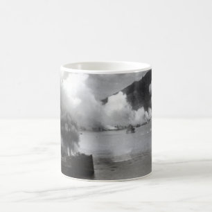WWII bombarderar inkörda Rabual Kaffemugg