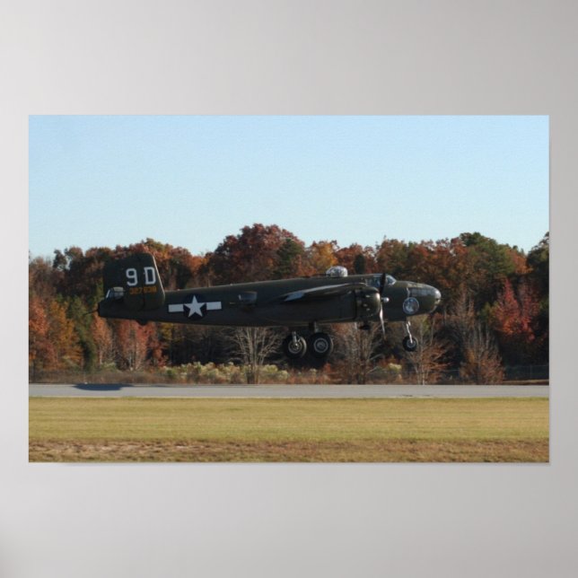 WWII Bomber Poster (Framsidan)