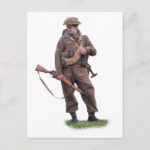 WWII British "Tommy" Vykort