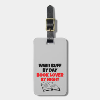 WWII Buff Bok Älskare Bagagebricka