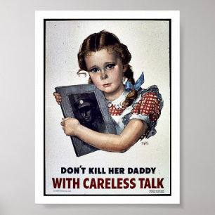 Wwii Carless11 Poster