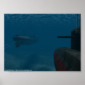 WWII-delstrid Poster
