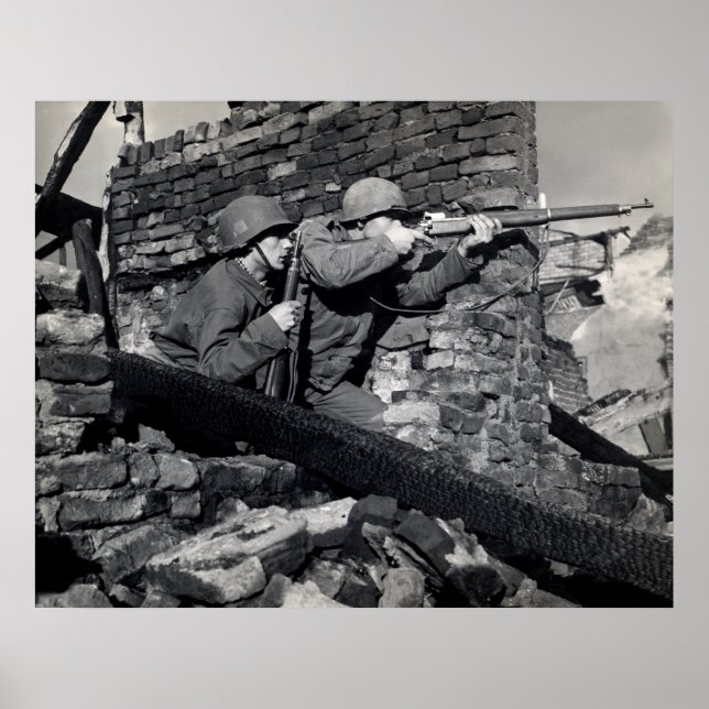 WWII Dutch Snipers Poster (Framsidan)