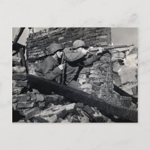 WWII Dutch Snipers Vykort